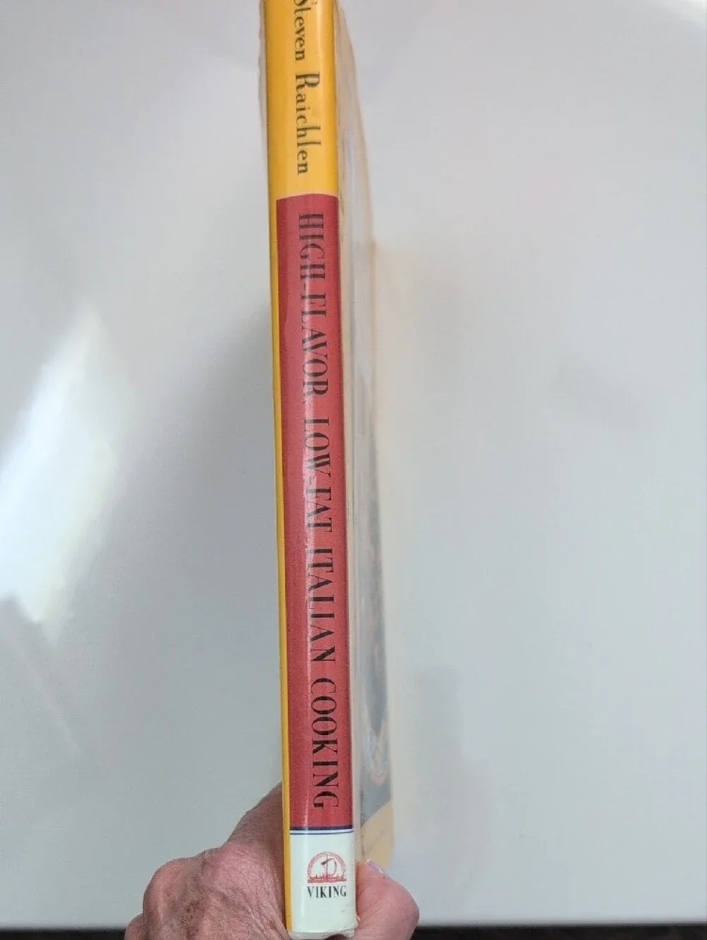 Vintage 1997 High Flavor Low Fat Italian Cooking Hardcover Pictorial Cookbook